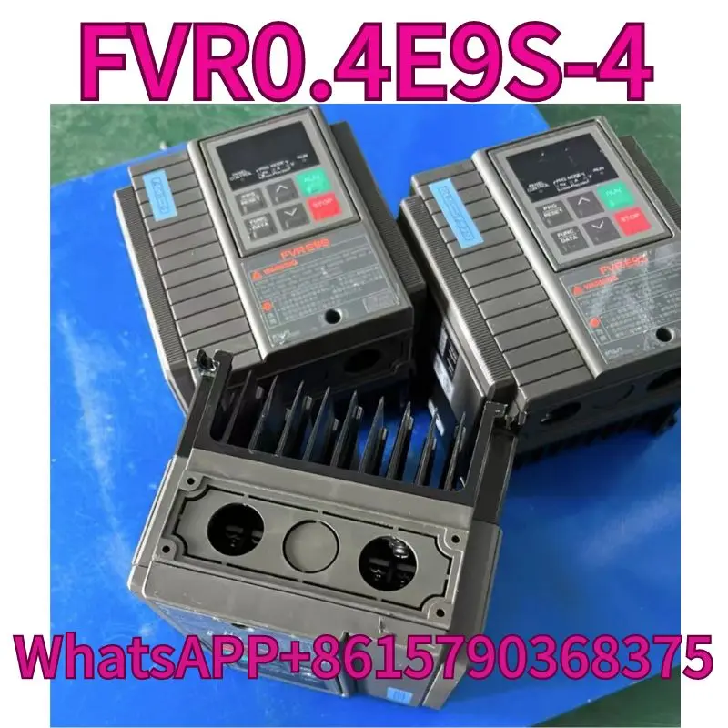 Used frequency converter FVR0.4E9S-4 0.4KW 380V tested OK and shipped quickly