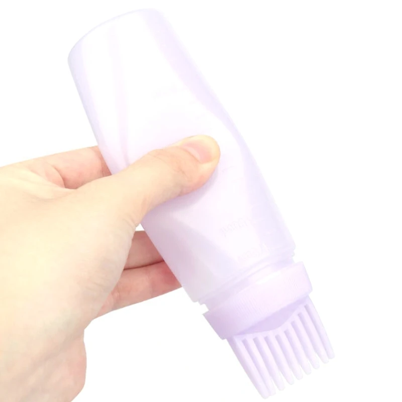 Plastik Pewarna Rambut Ulang Botol Aplikator Sisir Pengeluaran Salon Rambut Mewarnai Mewarnai Penataan Rambut Mewarnai Botol
