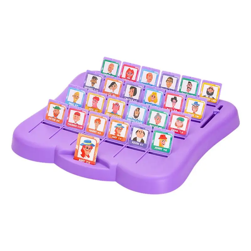 

Who I Am Puzzle Logical Reasoning Table Games Parent-child Interactive Toy Open Up Thinking Educational Toys For Boys Girls