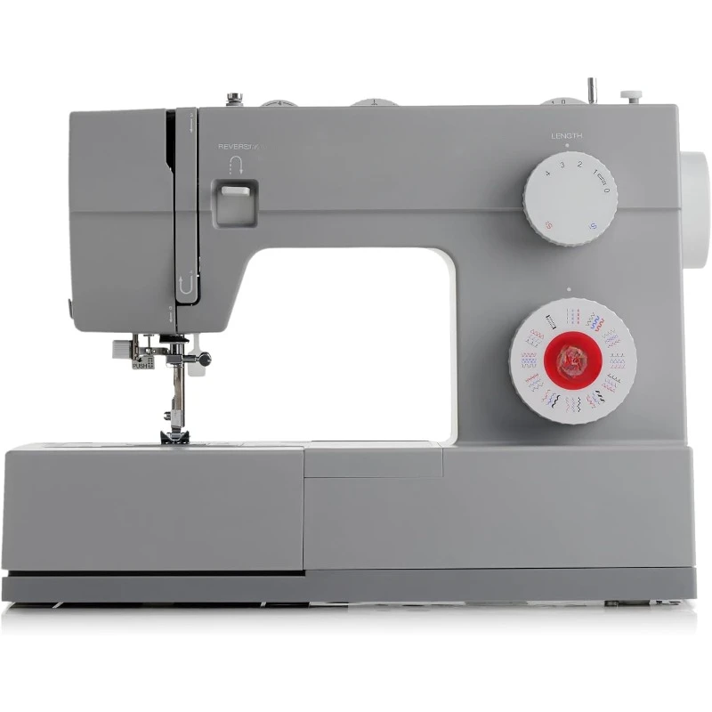 Heavy Duty 4452 High Speed Sewing Machine Piercing Power, 110 Stitch Applications, Full Metal frame home.