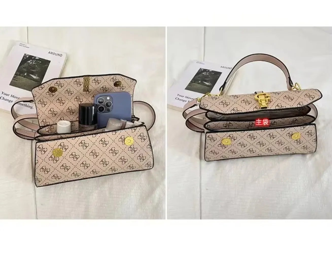 Bolso de mano de alta gama, de estilo casual y diseño europeo y americano, bolso bandolera original para mujer, bolso de hombro elegante y atemporal.
