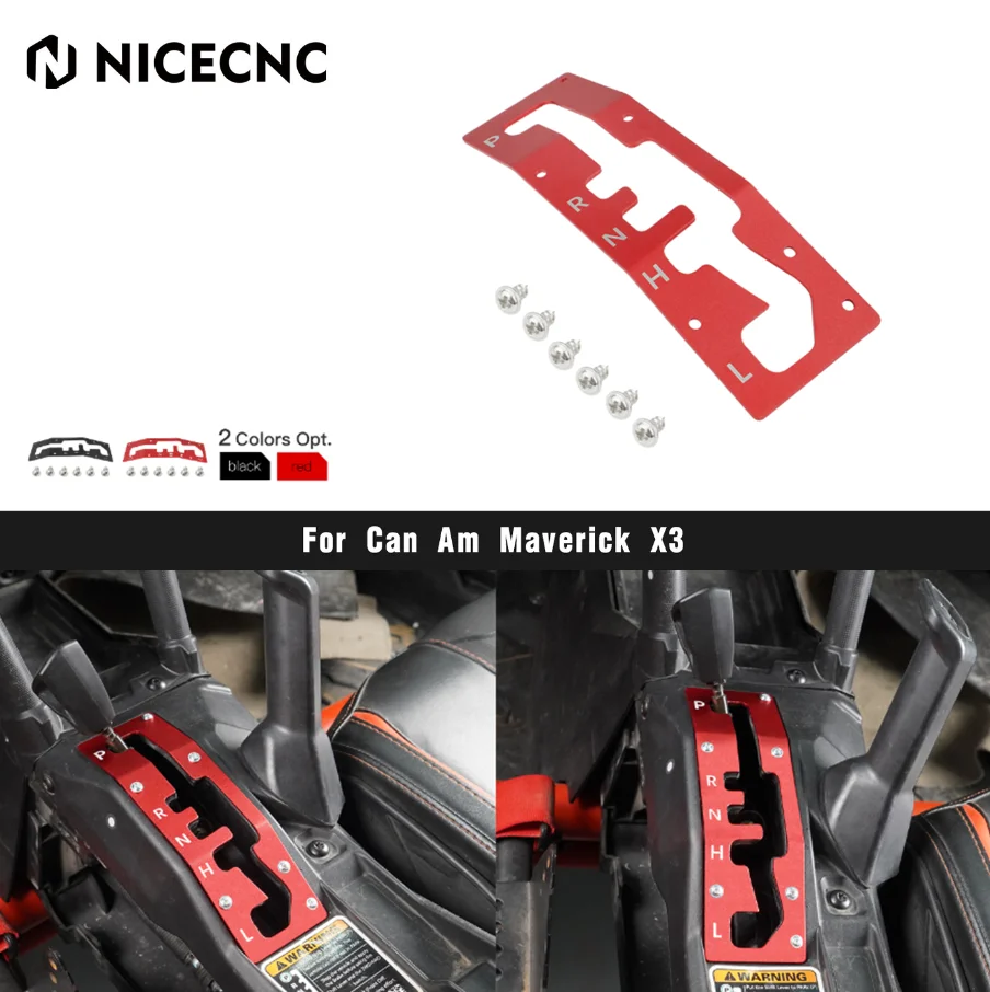 

NiceCNC рычаг переключения передач панель UTV для Can-Am Maverick X3 2017-2021 2018 2019 2020 T5052 алюминиевый сплав с ЧПУ