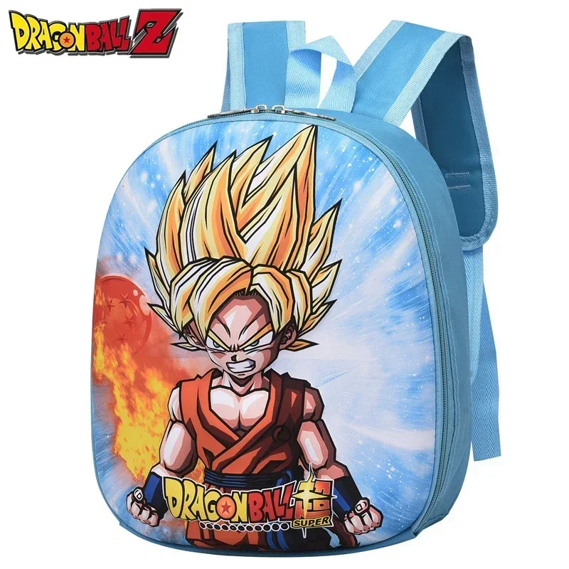 Dragon Ball Backpacks Anime Figure Son Goku Shoulder Bag Kawaii Kakarotto Animal Eggshell Kindergarten Schoolbag Dragon Ball Bag