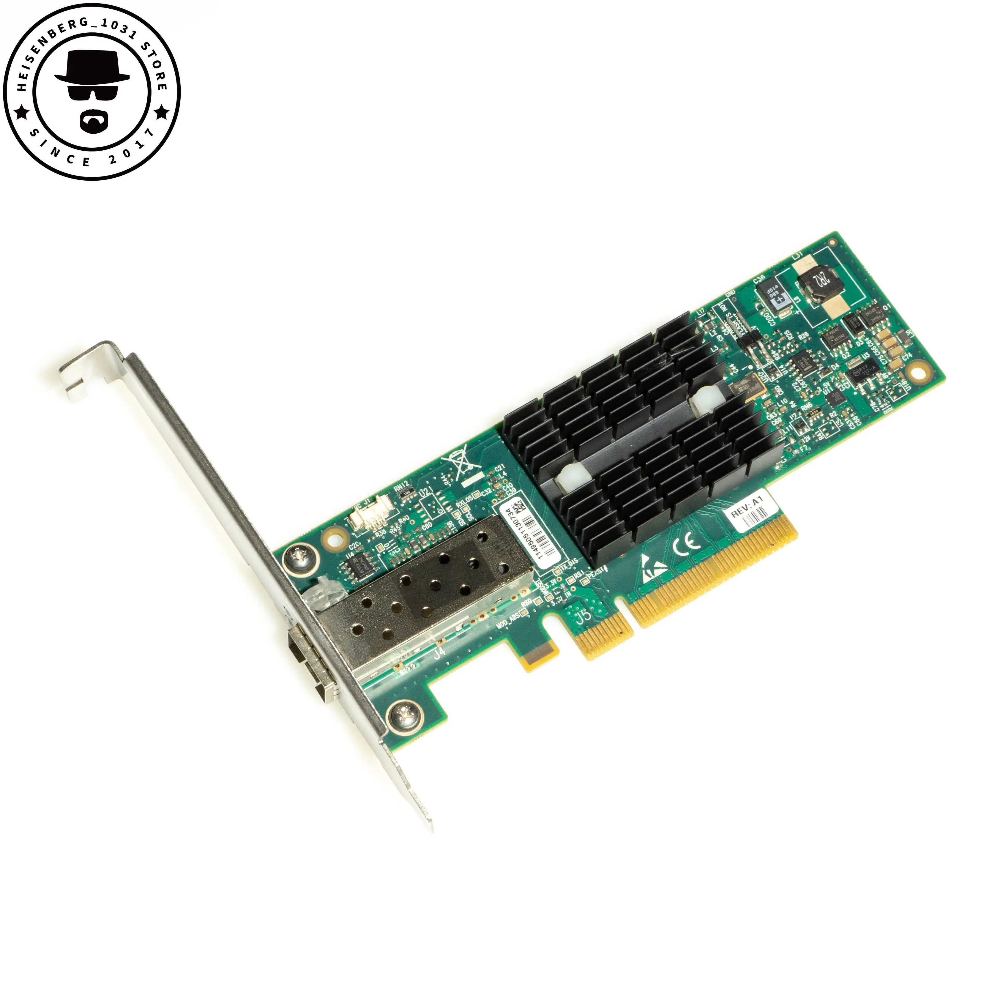 MNPA19-XTR/666172-001/671798-001 connettore da 10GB MELLANOX/HP®-2 NIC PCIeX8 10Gbe SFP a porta singola + entrambe le staffe prodotto di israele