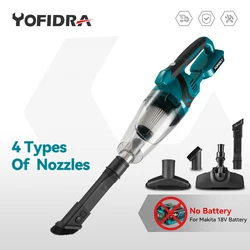 Electric Handheld Wireless Vacuum Cleaner Cordless Vacuum Home Car Dual Use Portable High Power Cleaning for Makita 18V Battery