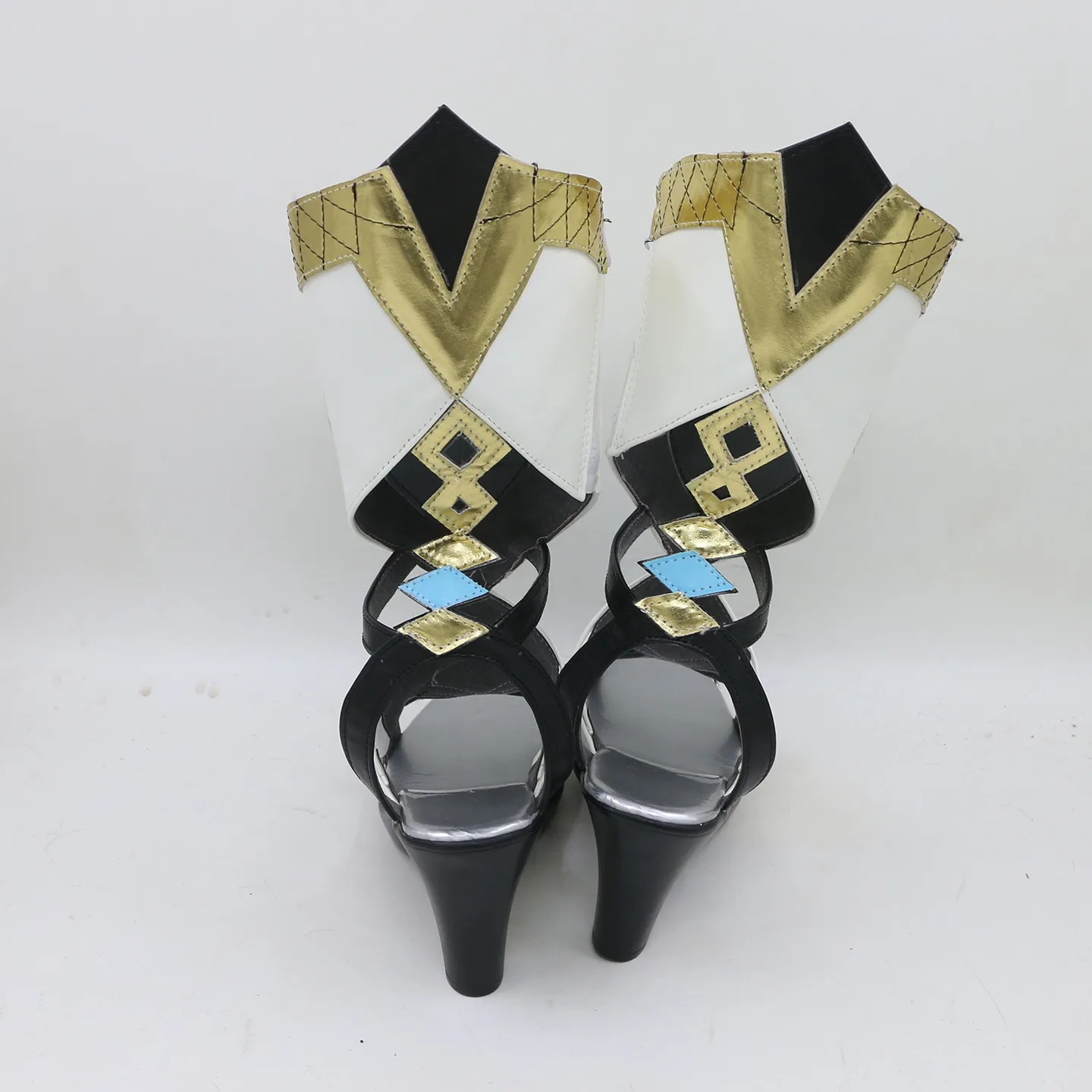 أحذية Xilonen التأثيرية لعبة Genshin Impact إكسسوارات كوسبلاي الدعائم الفاخرة ذات الكعب العالي أحذية كرنفال الهالوين مصنوعة حسب الطلب #4