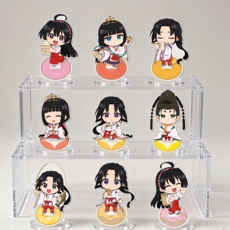 10CM Anime The Elusive Samurai Acrylic Stand Figure Tokiyuki Hojo Yorishige Suwa Model Plate Desk Decor Cosplay Toy Keychain