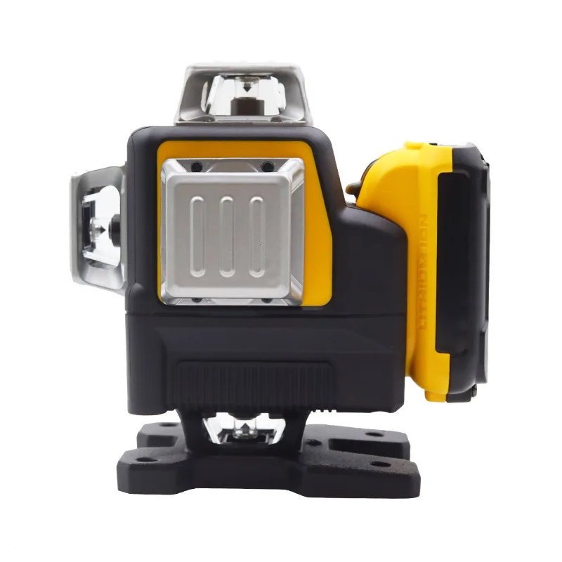 16 Line 4D Green Laser Level Lithium Powered Auto Leveler for Indoor Outdoor Floor Paving Wall Laying Construction Layout