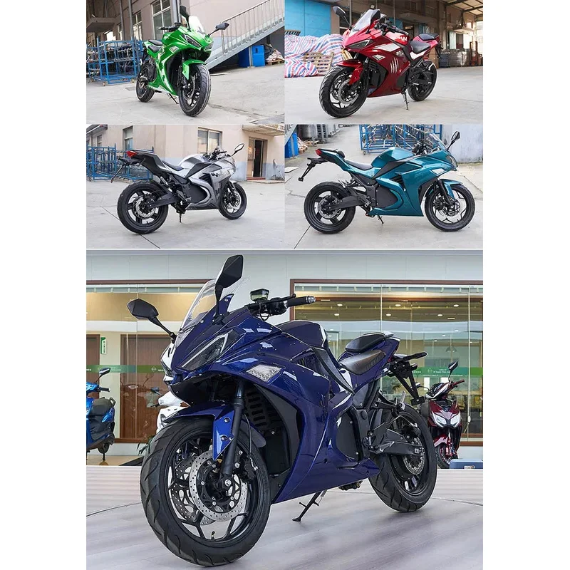 High Quality EEC 17inch Moped Retro Motorbike 2700W 100km/H Speed 2 Wheel Motorcycle Scooter Adult