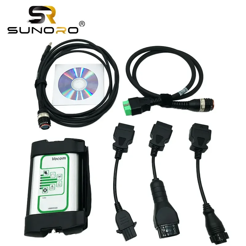 SUNORO Arla 2.8.150 For VOCOM VOCOM1 88890300 Interface with XPlore tablet Heavy truck excavator scanner Diagnostic Tool