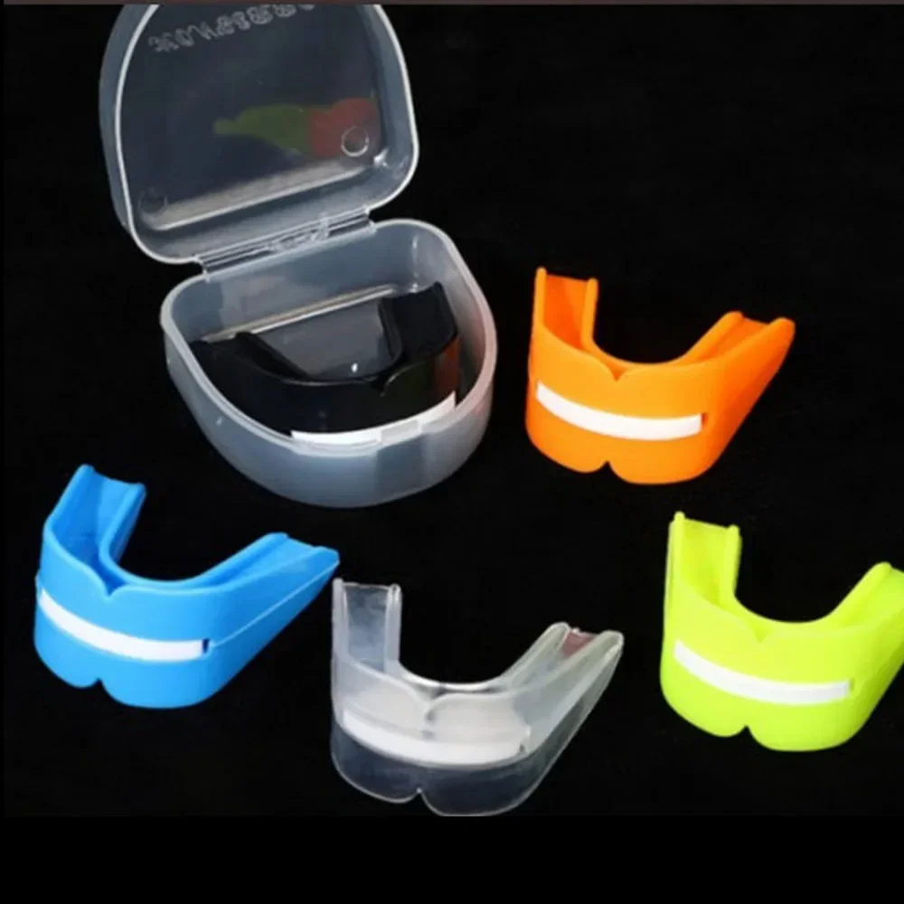 Boxing Double Layer Mouth Guard MMA Protect Teeth Outdoor Sports Mouth Guard Athletes Taekwondo Fitness Dental Protection