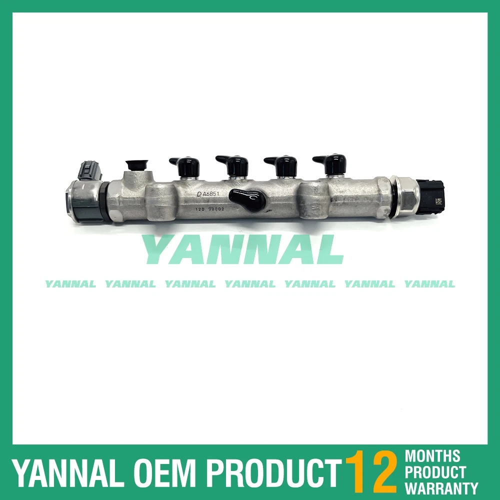 

Remanufactured Fuel Common Rail 095600-6851 1J600-50602 For Kubota V3800 Engine