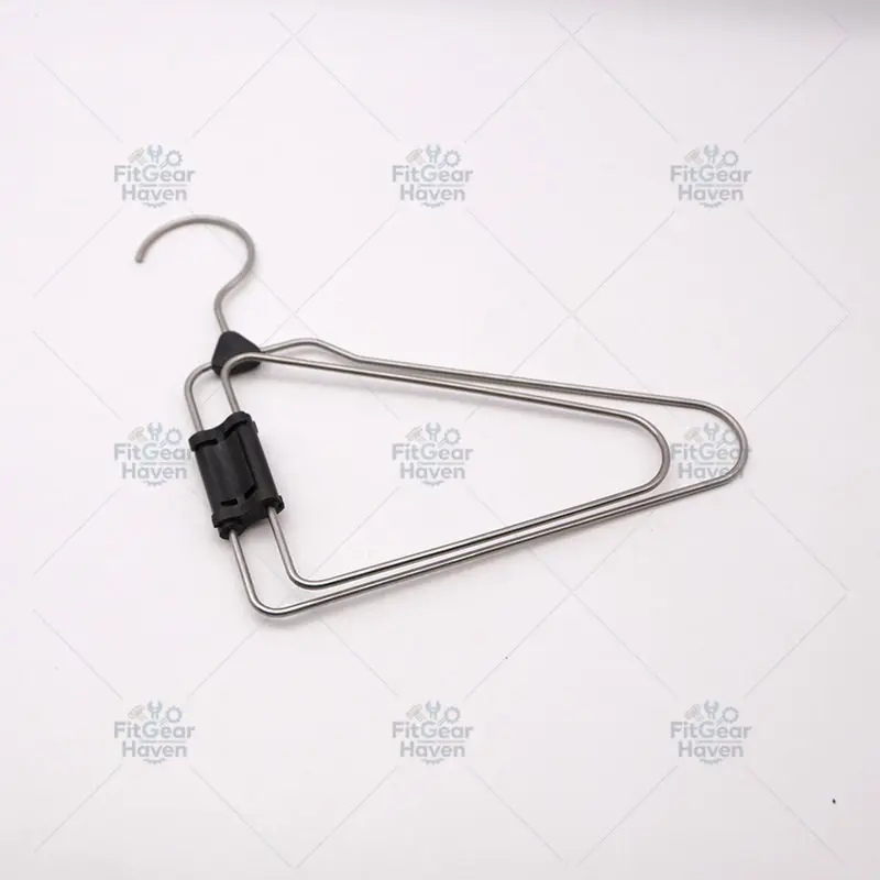 Foldable Hanger Plastic Folding Storage Rack Set