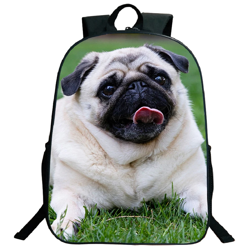 Cute Corgi Print Backpack Boys Girls School Bag Students Casual Bookbag German Shepherd Lptop Bagpacks Husky Children Backpack