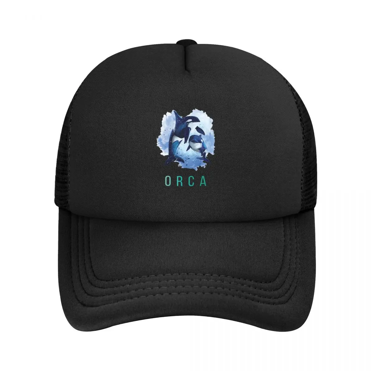 Orca Aquatic Sea Ocean - Top Tees Killer Whale Mesh Baseball Caps Snapback Fashion Baseball Hats Casual Casquette Outdoor Unisex