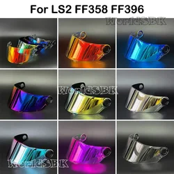 Visiera per casco per LS2 FF358 FF396 Visiera per casco moto integrale Lente multicolore opzionale adatta per LS2 FF358 FF396 FF392