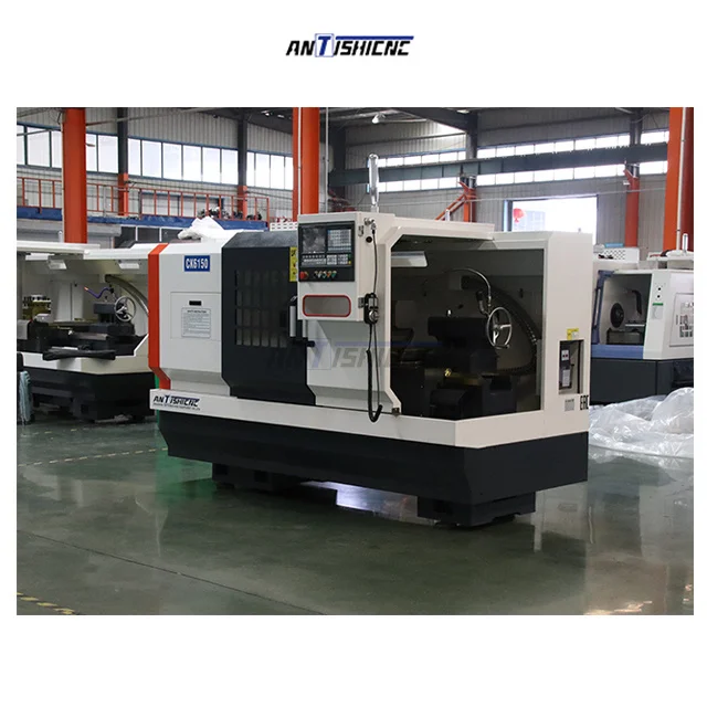 ANTISHICNC Ck6150x1000 CNC Turning Lathe Hine For Metal Flat Bed GSK System 8 Station Customized China Factory Best Price