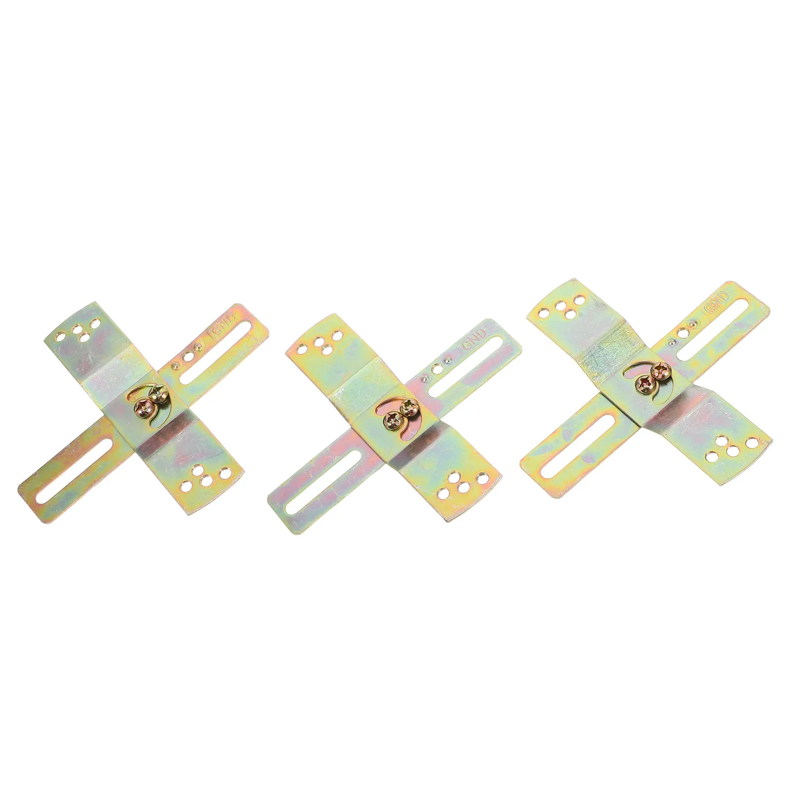 3 Pcs Ceiling Chandelier Bracket Mount For Light Lamp Fixture Cross-shaped Lighting Parts Mounting Hardware Adjustable Plates