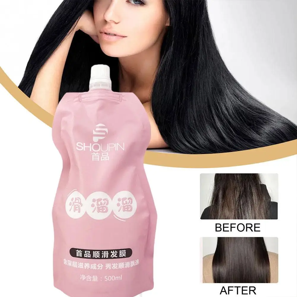 

5 Seconds Professional Repair Damage Frizzy Soft Smoothing Shiny Hair Deep Moisturizing Hair Care 500ML Keratin Hair Mask