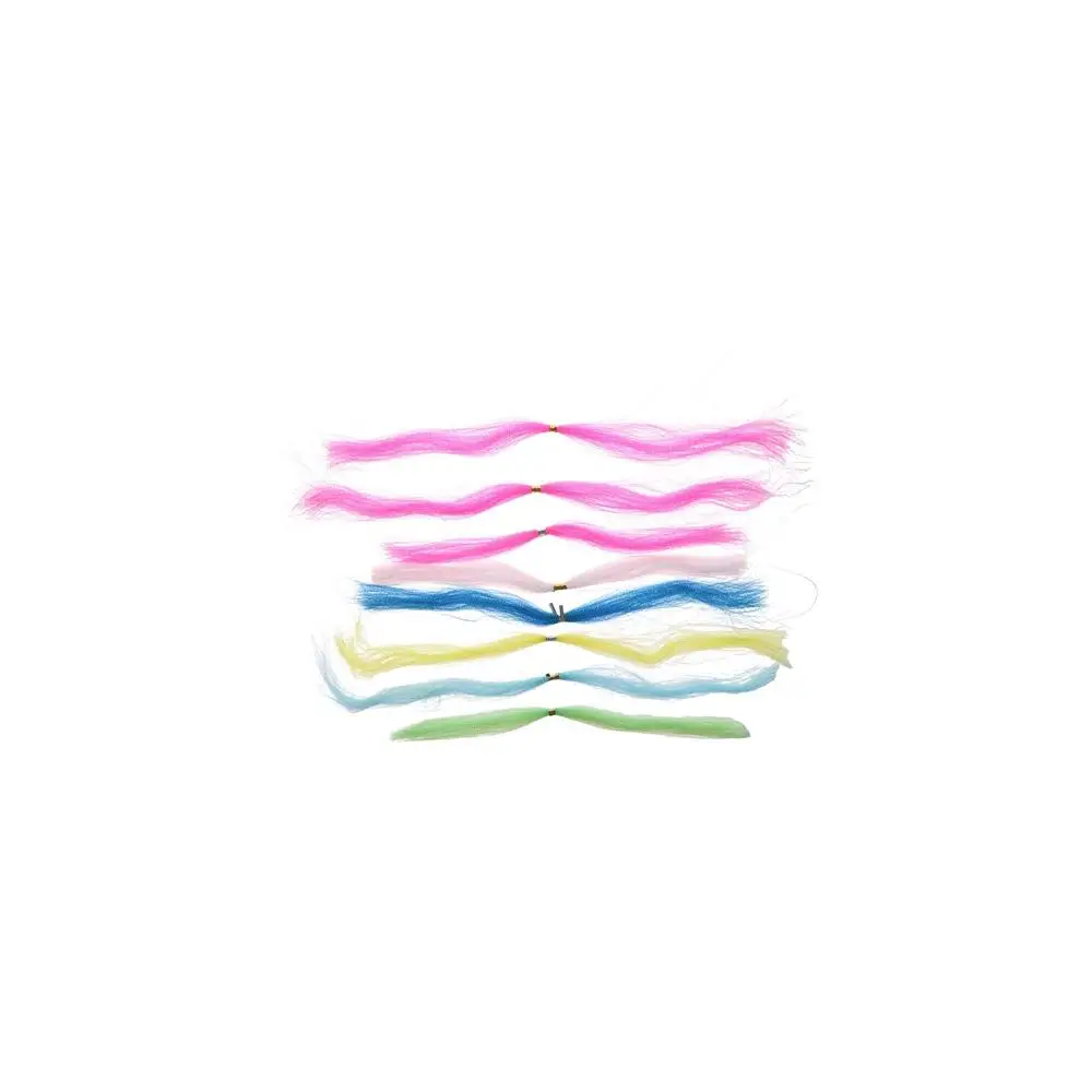 

Fishing Silk Hook Decorating Flies Decorating Lure Decoration Line Assist Hook Tying Crystal Shining String Silk Twisted Strand