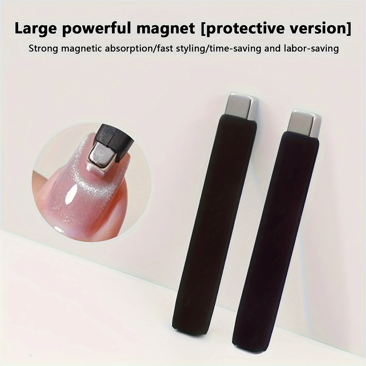 Bastone magnetico forte aggiornato per nail art per striscia magnetica antigoccia effetto occhio di gatto per il design del manicure