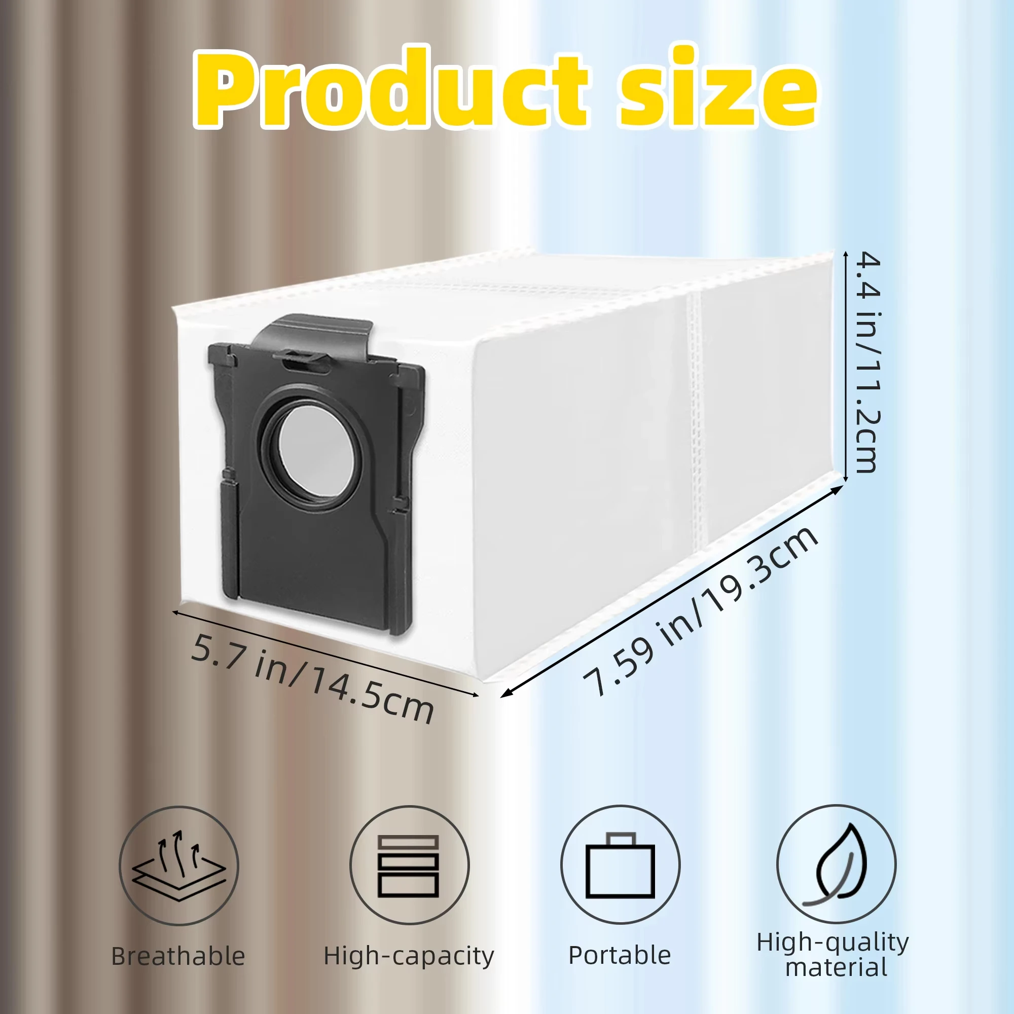 

6/10+1 пылесборников для пылесосов Dreame X40 Ultra/ L10s Pro Ultra Heat /L20 Ultra/X30 Ultra /X30 Pro Ultra, 3,2 литра