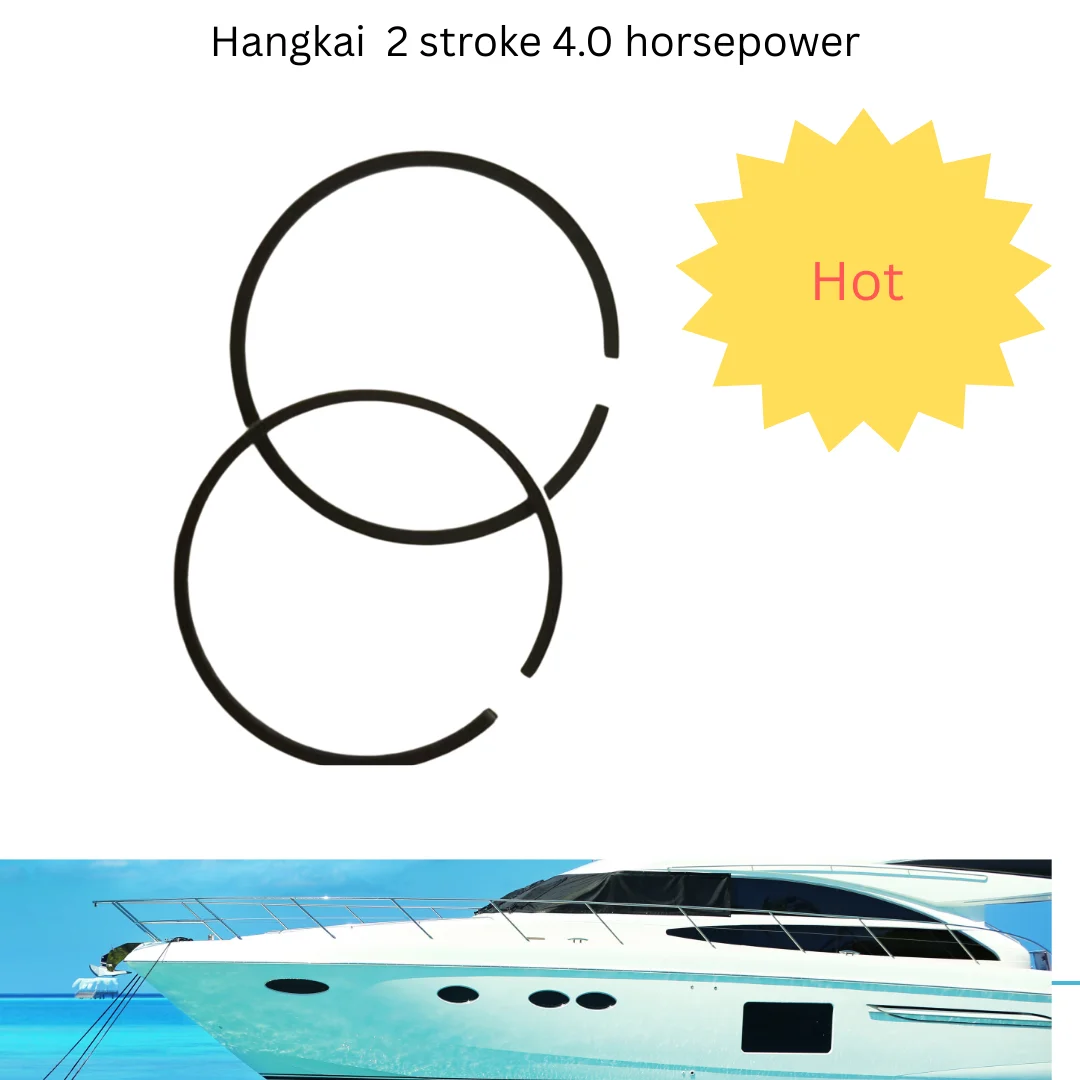 

Поршневое кольцо для 2-тактного морского лодочного двигателя HangKai 4,0 л.с., подвесной мотор, незаменимый сменный аксессуар