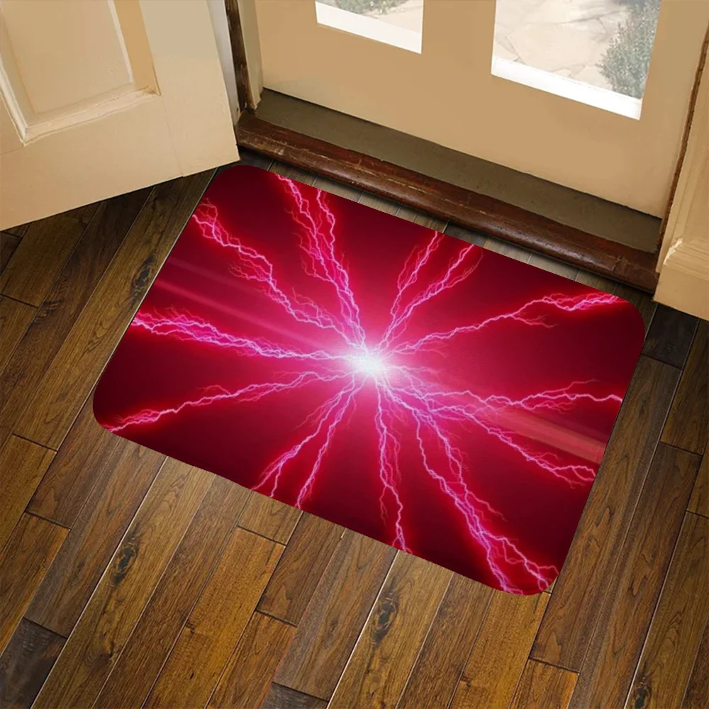 Lightning Things for the Home Accsessories Door Mat Entrance Outdoor Mat Kitchen Mats for Floor Home Decoration Accessories Rugs