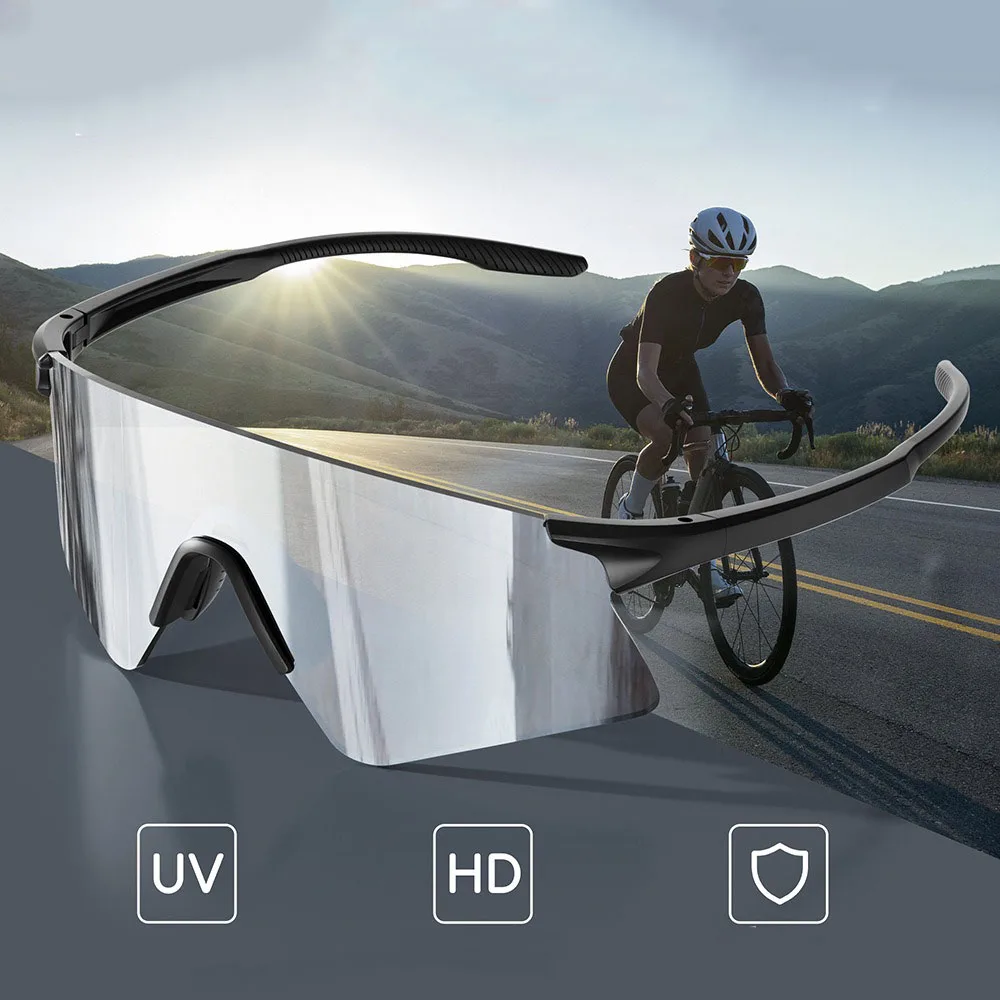 

YOOLENS New Frameless Ultra-Light Cycling Goggles Outdoor Windproof UV Protection Marathon Running Sports Sunglasses YKN17-26