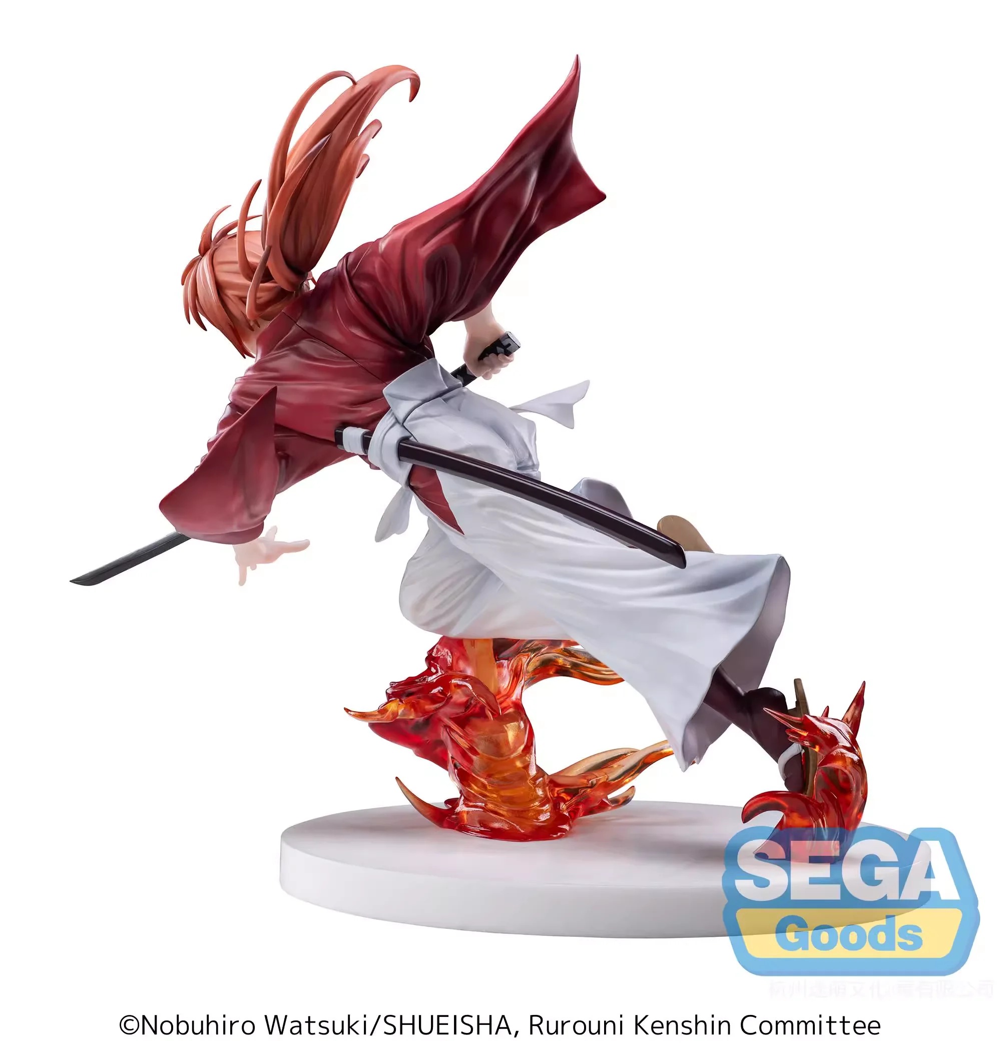 Originele SEGA Luminasta Rurouni Kenshin Himura Kenshin Amime Figuur Speelgoed PVC Model Collectie Action Beeldje Pop Gift