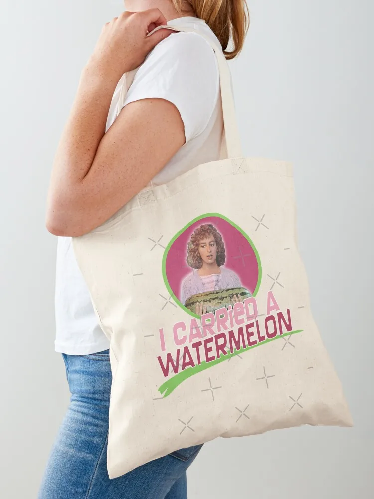 

Dirty Dancing I Carried a Watermelon Tote Bag reusable shopping bags Women's bag custom canvas bag custom tote