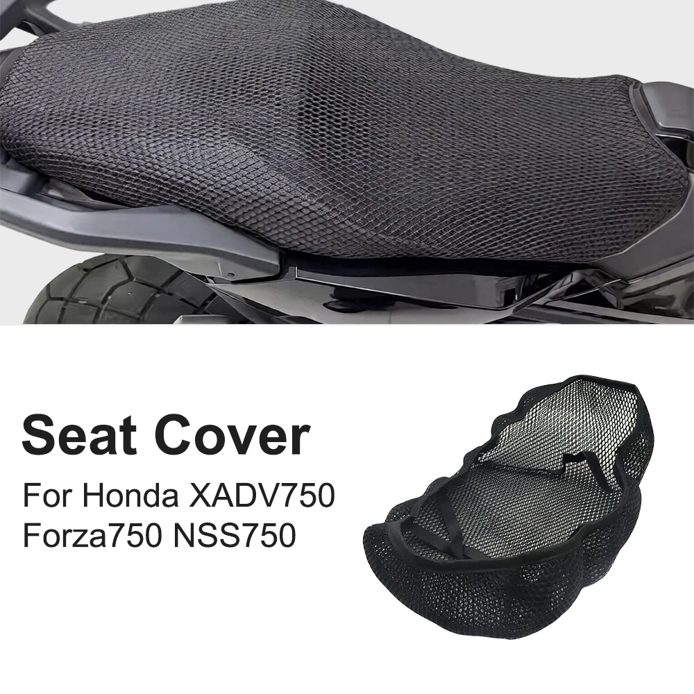 

For Honda XADV750 Forza750 NSS750 2021-2023 2024 Motorcycle Seat Cover Non-Slip Breathable Heat Insulation Protection Cushion