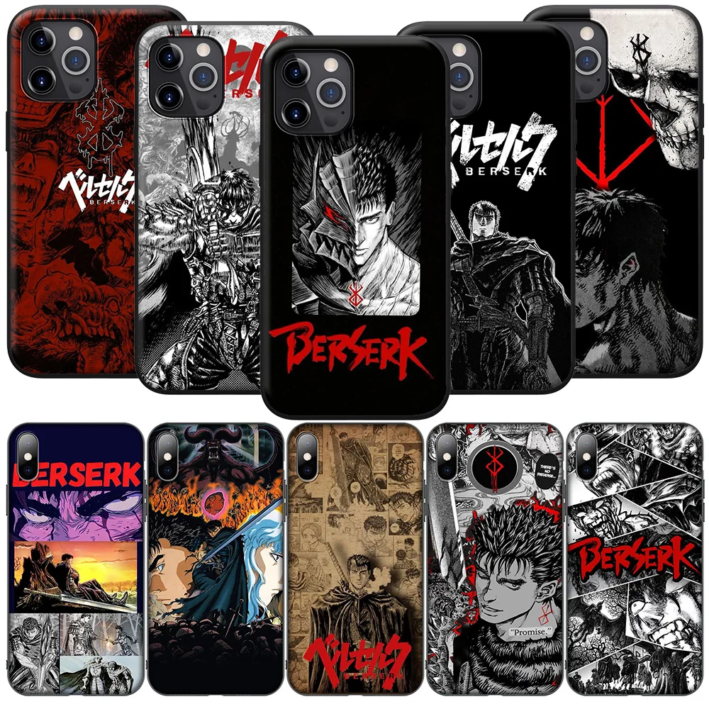 SO25 Berserks Comics Cover Phone Case for Xiaomi Mi 9T 10T 11T 11i 11 12 A2 A3 POCO X3 M3 M2 F3 Pro NFC