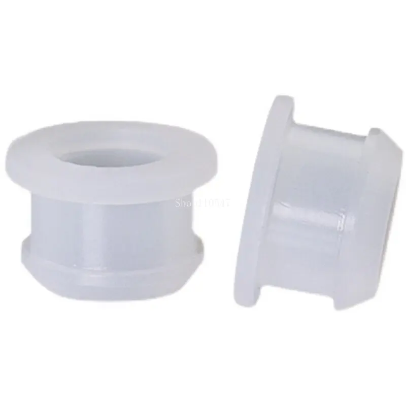 4-30mm Transparent Silicone Rubber Snapon Wiring Grommets Blanking Oring Gasket Washer Through Hole Inserts Plug Protect Cable