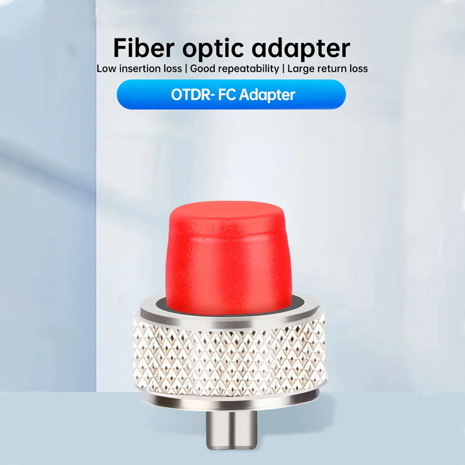 Natalink OTDR Fiber Optic Adapter FC Square Connector Optical Time Domain Reflektometer Connector für OTDR Fiber Opticl Tester