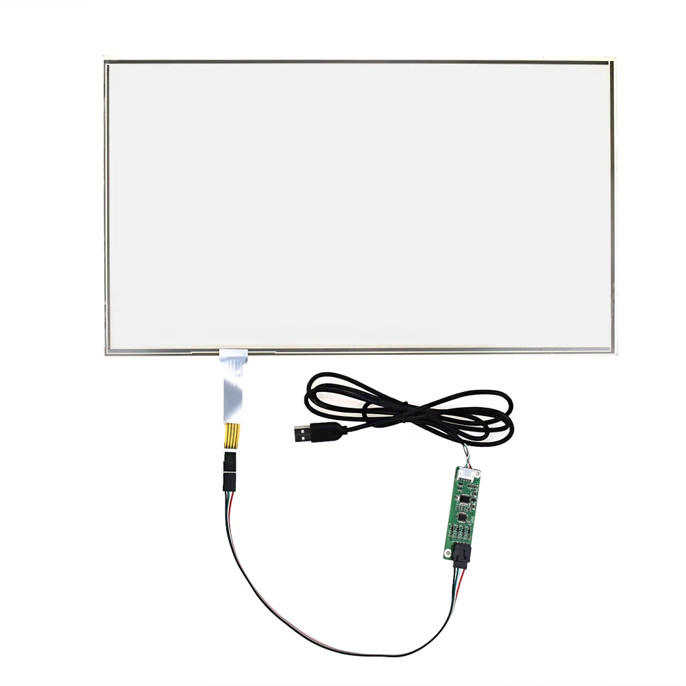 17.3inch for 397*232mm Resistive USB Touch Screen Overlay Kit Computer Monitor 17.3 Touch Screen with USB Controller  4-wire