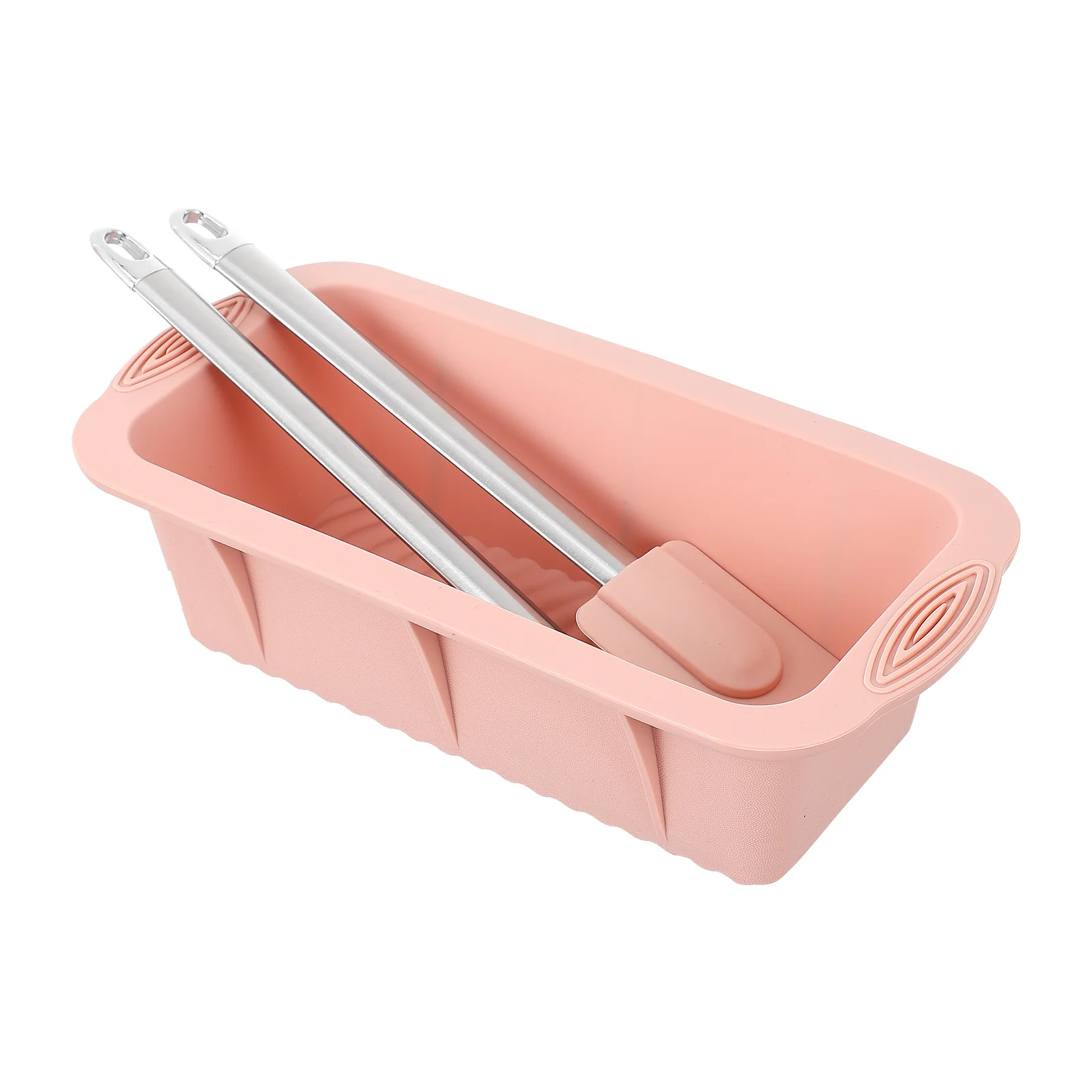 

3Pcs Silicone Cake Cream Scraper Cake Mold Oil Brush Kit (Random Color) Silicone Scraper Cream Spatula