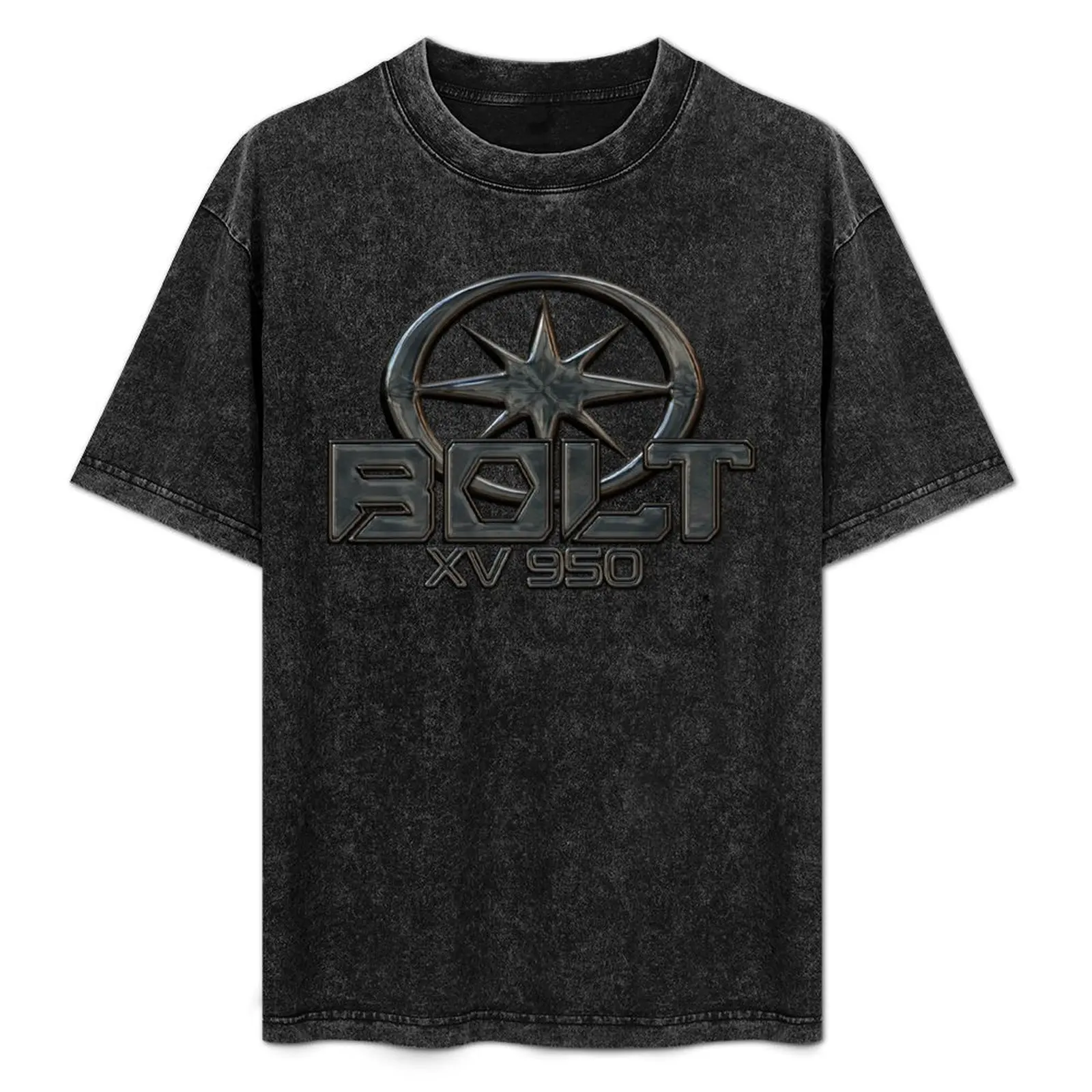 

Bolt XV 950, XV950 Star Logo Metal T-Shirt Big Size Short Sleeve Casual Top