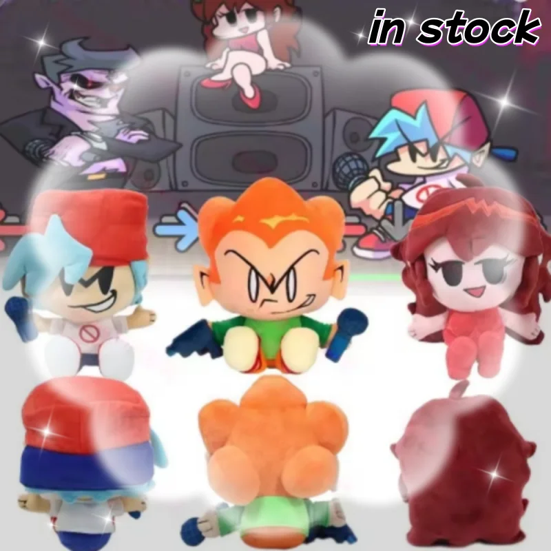 2025 Neue Fnf Pico Plüsch Friday Night Funkin Nene Darnell Plushie Weiche Angefüllte Puppe Kawaii Home Decor Kissen Spielzeug Geschenk