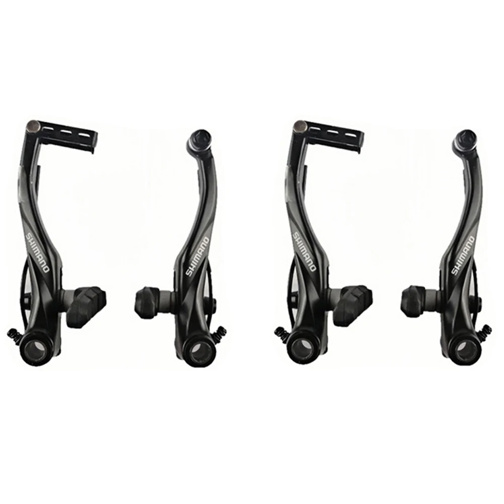 AliExpress Shimano SHIMANO T4000 Black Sliver M422 Black V-Brake a Pair For MTB Folding Bike City Recreational Bicycle Brake