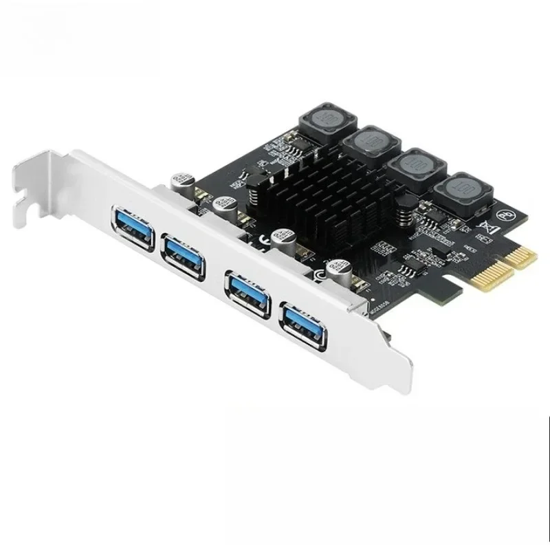 Computer built-in four-port USB3.2 Gen1 adapter card HUB hub
