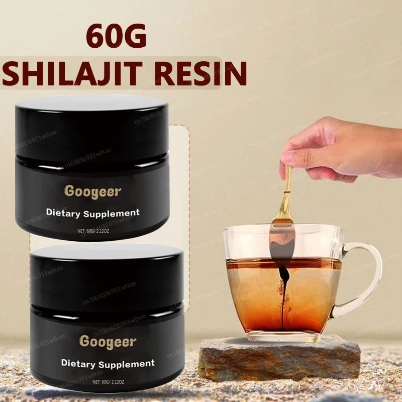 

60g Original Shilajits High Purity Shilajit Resin with Fulvic Acid and 85+Trace Minerals Support Overall Health