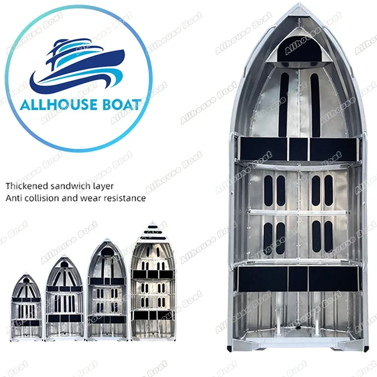 Aluminum Houseboat Alloy Assault Speed Boat Luya Boat Fishing Boat For Sale