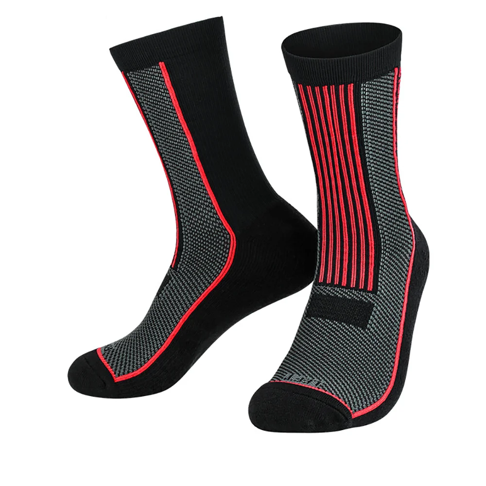 

Motorcycle Socks Thickening Moisture Absorption Mid Length Socks Breathability Soft Motorcycle Riding Socks Comfortable Men