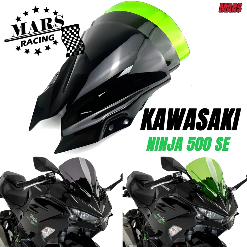 

Комплект лобового стекла мотоцикла, дефлектор, кожух, защита, обтекатель, чехол для KAWASAKI NINJA 500 SE NINJA 500 2024 2025-