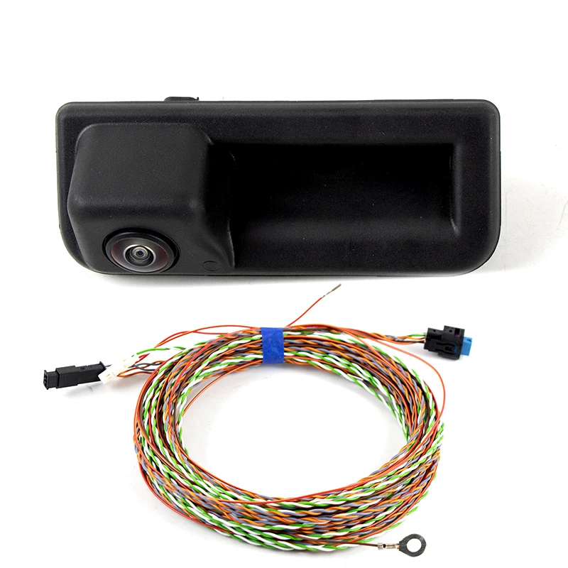 

5E3827566 Apply to Audi A3 8Y 2021- Rear Tailgate Rearview Camera Trajectory High Line Reverse Camera With Wiring Harness