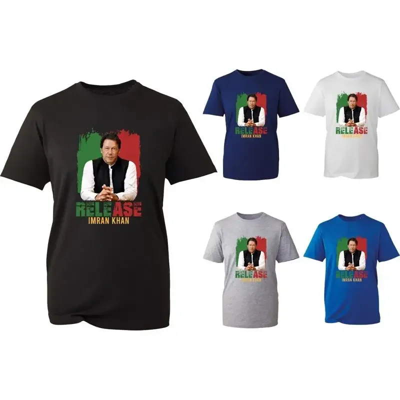 Release Imran Khan Awareness T Shirt Protest Overseas Pakistanis Pti Workers Top