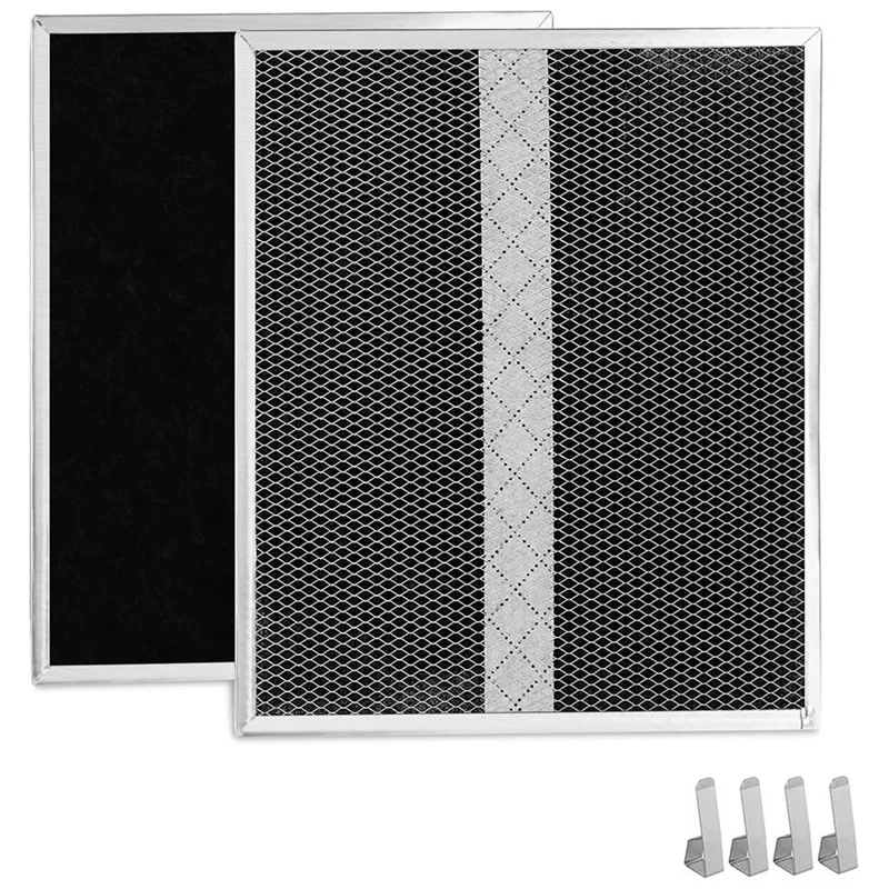 Filtro al carbone HPF36 Filtro al carbone non canalizzato, filtri per grasso tipo XC per S 97020466   Parti di ricambio per filtro cappa da cucina 2 pezzi