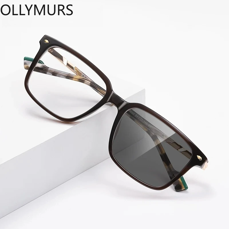 ollymurs-simple-classic-geometric-square-design-men's-anti-blue-light-glasses-photochromic-customizable-prescription-ls223