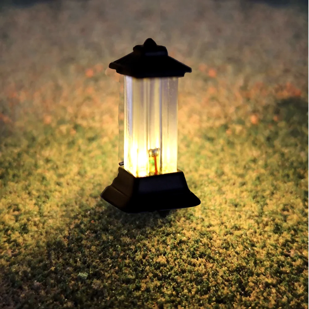 5pcs Ho Scale 12V Miniature Lamp 1:87 Model Light Garden Decoration DIY Model Making Architecture Building Materials for Diorama